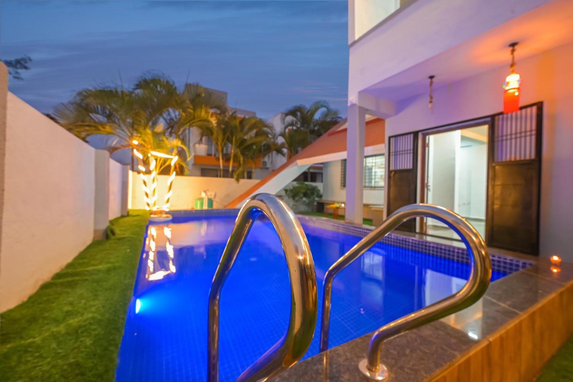 Ll Empyrean Stay II Luxury Ll Celestial Unicorn Villa Ll 3Bhk Ll Ac Ll Private Big Pool Ll Lonavala Bagian luar foto